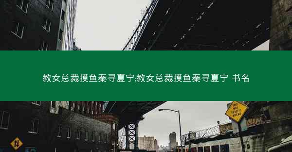 教女总裁摸鱼秦寻夏宁;教女总裁摸鱼秦寻夏宁 书名
