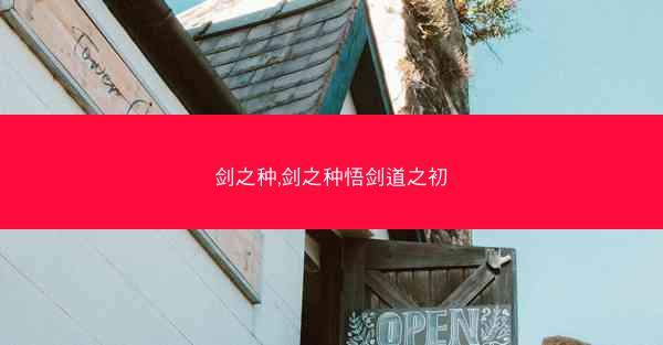 剑之种,剑之种悟剑道之初