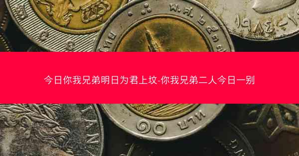 今日你我兄弟明日为君上坟-你我兄弟二人今日一别